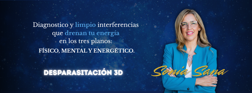 Diagnostico y limpio interferencias 
que drenan tu energía 
en los tres planos: 

físico, mental y energético.