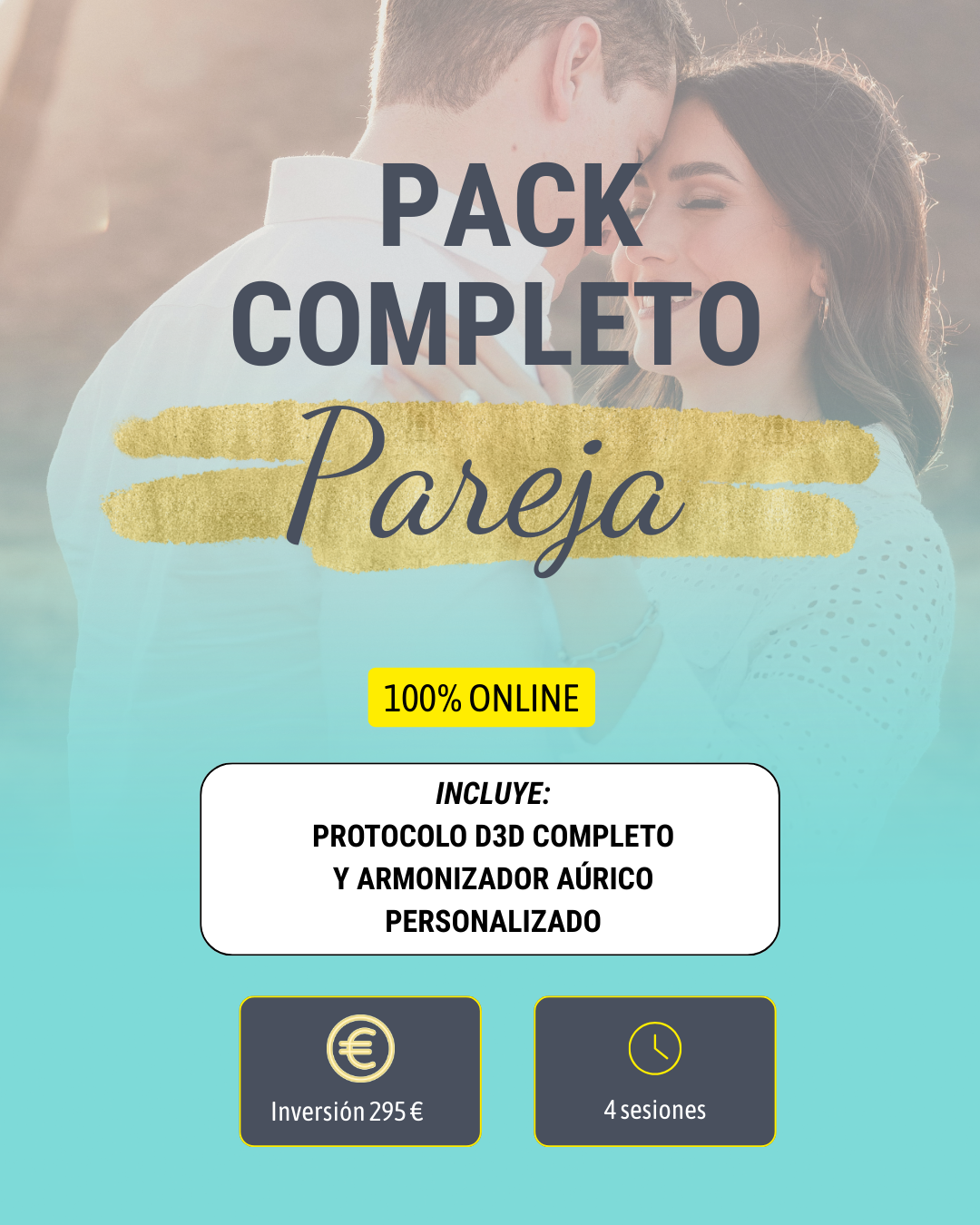 Pack completo pareja, liberación energética de cada uno, limpieza de creencias y programas limitantes de cada miembro. Limpieza del aura, liberacion de emociones atrapadas.